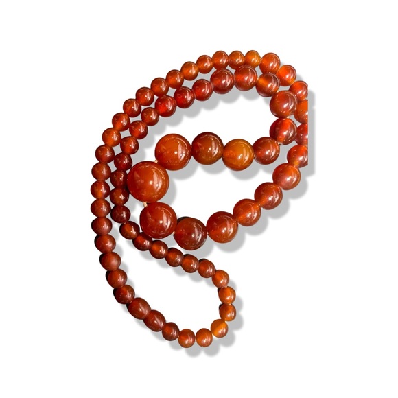 Honey Amber 30” graduated Necklace - Picture 8 of 16